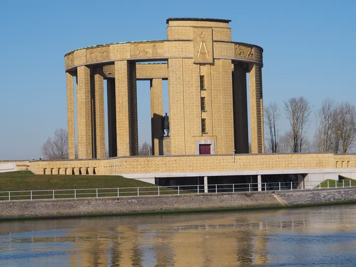 Koning Albert I-monument in Nieuwpoort (België)